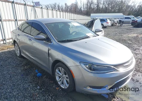 2015 Chrysler 200 Limited из США, поврежденный, VIN 1C3CCCAB5FN670987